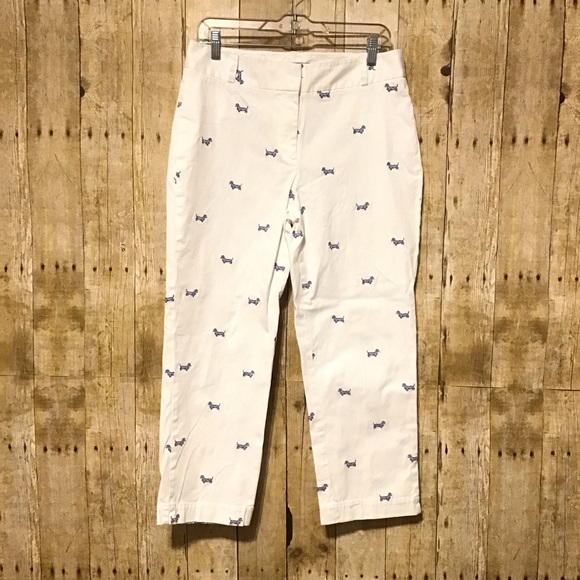 talbots dachshund pants